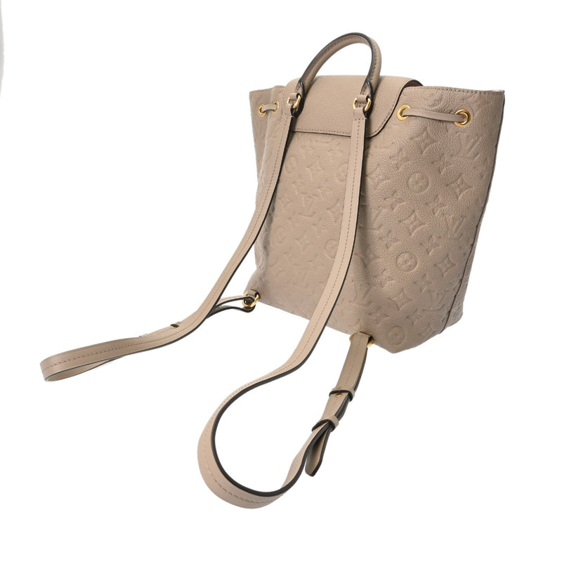 LOUIS VUITTON ルイヴィトン モノグラムアンプラント モンスリ PM トゥルトレール M45410 レディース レザー リュック・デイパック ABランク 中古 銀蔵