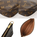 LOUIS VUITTON ルイヴィトン モノグラム ブラウン M51980 レディース モノグラムキャンバス アクセサリーポーチ Aランク 中古 銀蔵