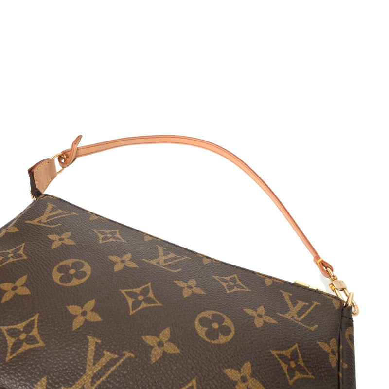 LOUIS VUITTON ルイヴィトン モノグラム ブラウン M51980 レディース モノグラムキャンバス アクセサリーポーチ Aランク 中古 銀蔵