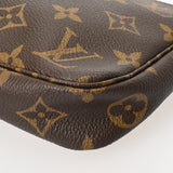 LOUIS VUITTON ルイヴィトン モノグラム ブラウン M51980 レディース モノグラムキャンバス アクセサリーポーチ Aランク 中古 銀蔵