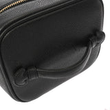 CHANEL シャネル 縦型バニティ ブラック A01998 レディース キャビアスキン バニティバッグ ABランク 中古 銀蔵
