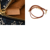 LOUIS VUITTON ルイヴィトン モノグラム ポシェットメティス MM since1854 ブルー M57395 レディース ジャガード ハンドバッグ Aランク 中古 銀蔵