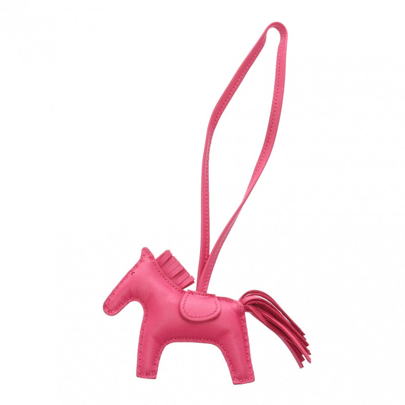 HERMES エルメス ロデオ PM バッグチャーム ローズメキシコ Y刻印(2020年頃) ユニセックス アニョーミロ チャーム Aランク 中古 銀蔵