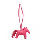 HERMES エルメス ロデオ PM バッグチャーム ローズメキシコ Y刻印(2020年頃) ユニセックス アニョーミロ チャーム Aランク 中古 銀蔵