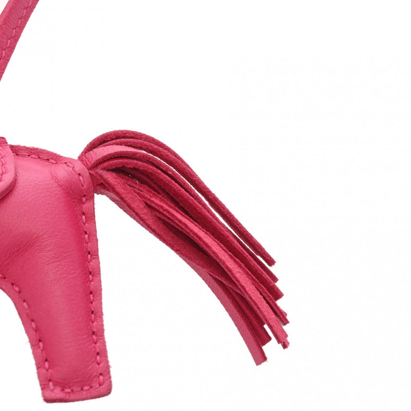 HERMES エルメス ロデオ PM バッグチャーム ローズメキシコ Y刻印(2020年頃) ユニセックス アニョーミロ チャーム Aランク 中古 銀蔵