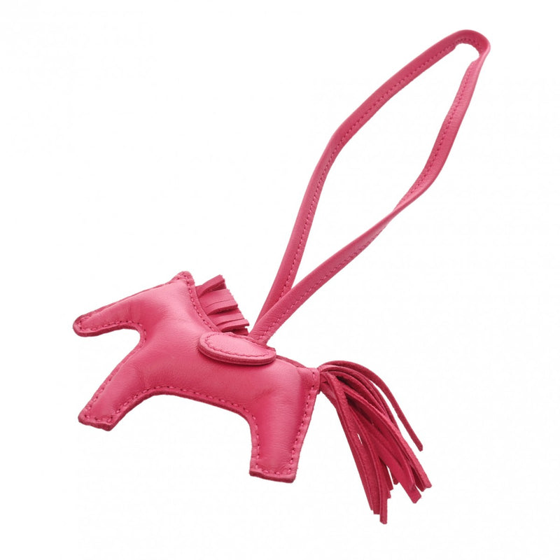 HERMES エルメス ロデオ PM バッグチャーム ローズメキシコ Y刻印(2020年頃) ユニセックス アニョーミロ チャーム Aランク 中古 銀蔵