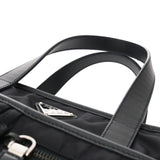 PRADA プラダ 2WAY トートバッグ ネイビー 2VG860 レディース テスート/サフィアーノレザー ハンドバッグ ABランク 中古 銀蔵