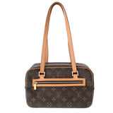LOUIS VUITTON ルイヴィトン モノグラム シテ MM ブラウン M51182 レディース モノグラムキャンバス ショルダーバッグ ABランク 中古 銀蔵