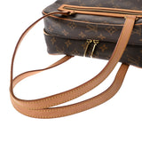 LOUIS VUITTON ルイヴィトン モノグラム シテ MM ブラウン M51182 レディース モノグラムキャンバス ショルダーバッグ ABランク 中古 銀蔵
