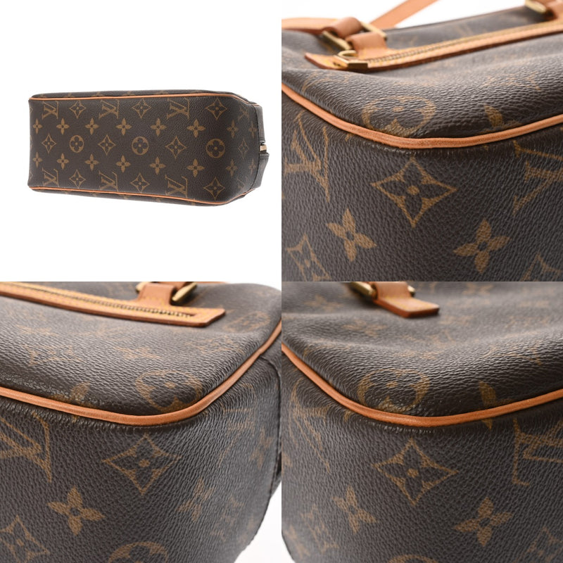LOUIS VUITTON ルイヴィトン モノグラム シテ MM ブラウン M51182 レディース モノグラムキャンバス ショルダーバッグ ABランク 中古 銀蔵