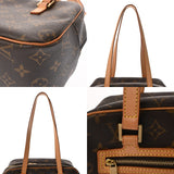 LOUIS VUITTON ルイヴィトン モノグラム シテ MM ブラウン M51182 レディース モノグラムキャンバス ショルダーバッグ ABランク 中古 銀蔵
