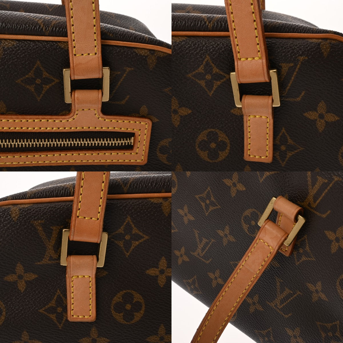 LOUIS VUITTON ルイヴィトン モノグラム シテ MM ブラウン M51182