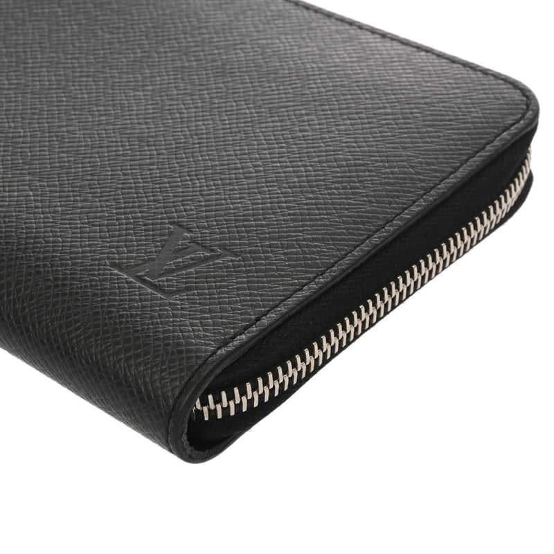 LOUIS VUITTON ルイヴィトン タイガ ジッピーオーガナイザー NM ノワール M30056 メンズ レザー 長財布 ABランク 中古 銀蔵