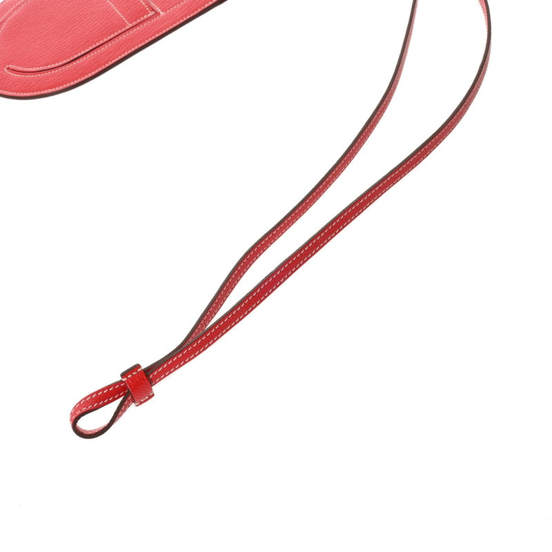 HERMES エルメス インザループ トゥーゴー GM ルージュトマト D刻印(2019年頃) レディース シェーブル その他小物 新同 中古 銀蔵