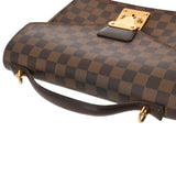 LOUIS VUITTON ルイヴィトン ダミエ モンソー SPオーダー ブラウン N48088 ユニセックス ダミエキャンバス ハンドバッグ ABランク 中古 銀蔵