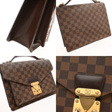 LOUIS VUITTON ルイヴィトン ダミエ モンソー SPオーダー ブラウン N48088 ユニセックス ダミエキャンバス ハンドバッグ ABランク 中古 銀蔵