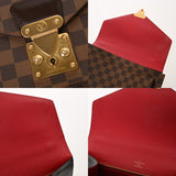 LOUIS VUITTON ルイヴィトン ダミエ モンソー SPオーダー ブラウン N48088 ユニセックス ダミエキャンバス ハンドバッグ ABランク 中古 銀蔵