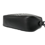 GUCCI グッチ GGマーモント カメラバッグ ブラック 447632 レディース レザー ショルダーバッグ Aランク 中古 銀蔵