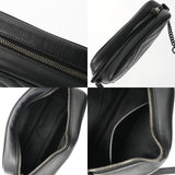 GUCCI グッチ GGマーモント カメラバッグ ブラック 447632 レディース レザー ショルダーバッグ Aランク 中古 銀蔵