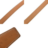 HERMES エルメス Hベルト トゥアレグバックル サイズ90cm ブラック/ナチュラル □G刻印(2003年頃) メンズ ボックスカーフ ヴォースイフト ベルト Bランク 中古 銀蔵