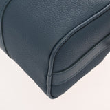 LOUIS VUITTON ルイヴィトン アエログラム キーポル XS ブルー M81003 メンズ レザー ハンドバッグ Aランク 中古 銀蔵