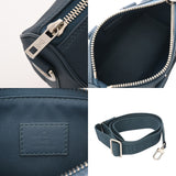 LOUIS VUITTON ルイヴィトン アエログラム キーポル XS ブルー M81003 メンズ レザー ハンドバッグ Aランク 中古 銀蔵