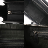 CELINE セリーヌ ラゲージ マイクロショッパー ブラック 189793 レディース ドラムカーフ ハンドバッグ Aランク 中古 銀蔵