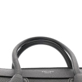 CELINE セリーヌ ラゲージ マイクロショッパー ブラック 189793 レディース ドラムカーフ ハンドバッグ Aランク 中古 銀蔵