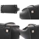 CELINE セリーヌ ラゲージ マイクロショッパー ブラック 189793 レディース ドラムカーフ ハンドバッグ Aランク 中古 銀蔵