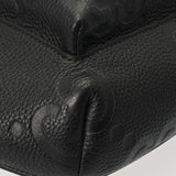 GUCCI グッチ GGエンボス ベルトバッグ ブラック 645093 メンズ レザー ウエストバッグ Aランク 中古 銀蔵