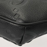 GUCCI グッチ GGエンボス ベルトバッグ ブラック 645093 メンズ レザー ウエストバッグ Aランク 中古 銀蔵