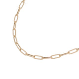 no brand ノーブランド 中空デザイン 50cm チェーン ゴールド ユニセックス K18イエローゴールド YG ネックレス 新品 銀蔵