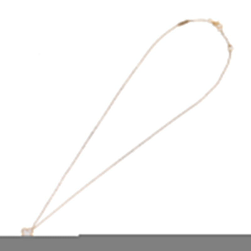 VAN CLEEF & ARPELS ヴァンクリーフ＆アーペル スウィート アルハンブラ シェル VCARF69100 レディース K18イエローゴールド YG ネックレス Aランク 中古 銀蔵