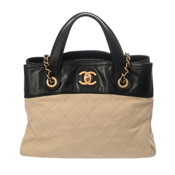 CHANEL シャネル インザミックス 2WAYバッグ ベージュ A67031 レディース カーフ 2WAYバッグ ABランク 中古 銀蔵