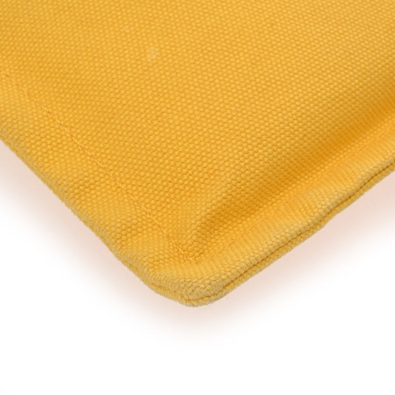 HERMES エルメス ヨッティング PM イエロー ユニセックス キャンバス ポーチ Bランク 中古 銀蔵