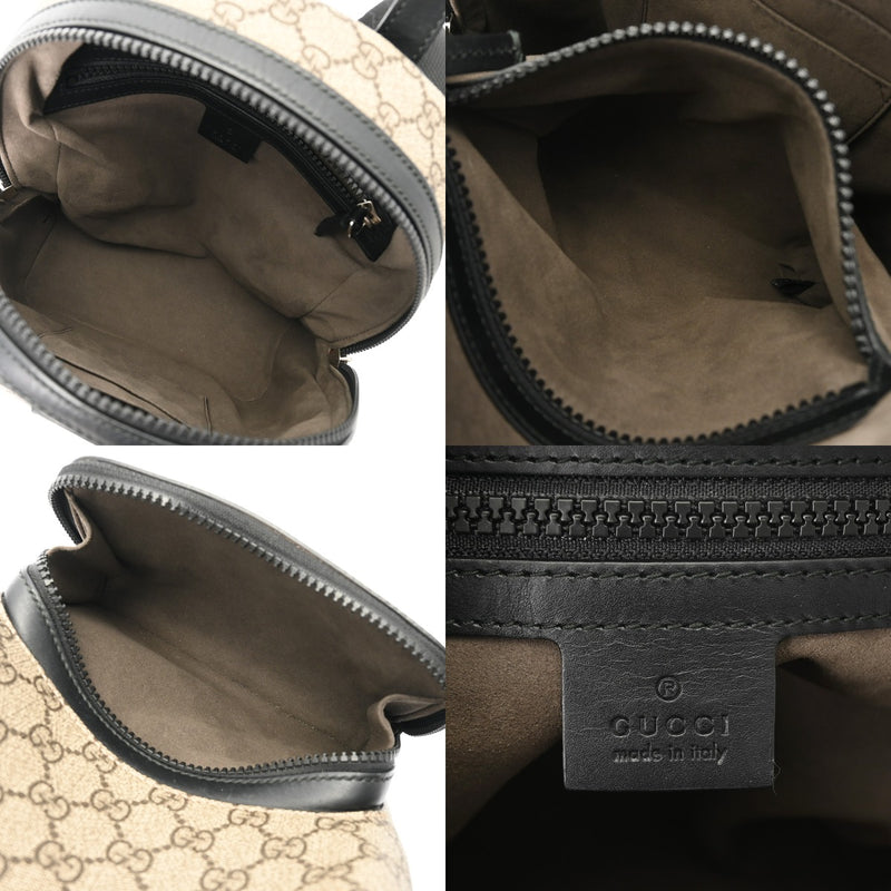 GUCCI グッチ バックパック ベージュ 429020 ユニセックス GGスプリームキャンバス レザー リュック・デイパック ABランク 中古 銀蔵