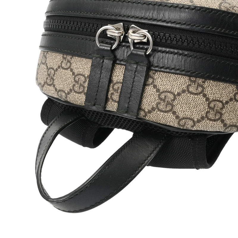 GUCCI グッチ バックパック ベージュ 429020 ユニセックス GGスプリームキャンバス レザー リュック・デイパック ABランク 中古 銀蔵
