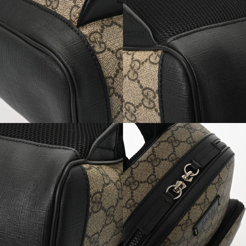 GUCCI グッチ バックパック ベージュ 429020 ユニセックス GGスプリームキャンバス レザー リュック・デイパック ABランク 中古 銀蔵