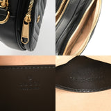 GUCCI グッチ インターロッキングG ハート型 ブラック 751628 レディース レザー ショルダーバッグ Aランク 中古 銀蔵