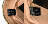 GUCCI グッチ インターロッキングG ハート型 ブラック 751628 レディース レザー ショルダーバッグ Aランク 中古 銀蔵