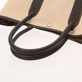 HERMES エルメス ガーデンパーティ TPM マロン □I刻印(2005年頃) レディース トワルアッシュ ブッフルスキッパー ハンドバッグ ABランク 中古 銀蔵