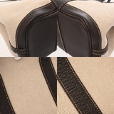 HERMES エルメス ガーデンパーティ TPM マロン □I刻印(2005年頃) レディース トワルアッシュ ブッフルスキッパー ハンドバッグ ABランク 中古 銀蔵