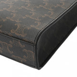 CELINE セリーヌ トリオンフキャンバス ミニ バーティカルカバ タン 194372BZK レディース レザー ハンドバッグ Aランク 中古 銀蔵