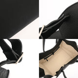 The Row ザ ロウ ソフトマルゴー 15バッグ ブラック レディース レザー ハンドバッグ Aランク 中古 銀蔵