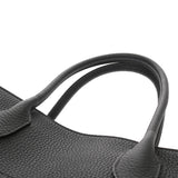 The Row ザ ロウ ソフトマルゴー 15バッグ ブラック レディース レザー ハンドバッグ Aランク 中古 銀蔵