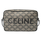 CELINE セリーヌ トリオンフ グレー 194502GED ユニセックス PVC レザー ショルダーバッグ Aランク 中古 銀蔵
