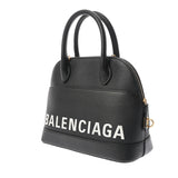 BALENCIAGA バレンシアガ ヴィル トップハンドル ブラック 518873 レディース カーフ 2WAYバッグ ABランク 中古 銀蔵