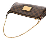 LOUIS VUITTON ルイヴィトン ダミエ エヴァ ブラウン N55213 レディース ダミエキャンバス ショルダーバッグ ABランク 中古 銀蔵
