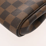 LOUIS VUITTON ルイヴィトン ダミエ エヴァ ブラウン N55213 レディース ダミエキャンバス ショルダーバッグ ABランク 中古 銀蔵