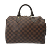 LOUIS VUITTON ルイヴィトン ダミエ スピーディバンドリエール 30 ブラウン N41367 レディース ダミエキャンバス ハンドバッグ ABランク 中古 銀蔵